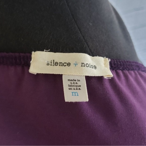 Silence + Noise Purple Strapless Dress - Picture 4 of 4